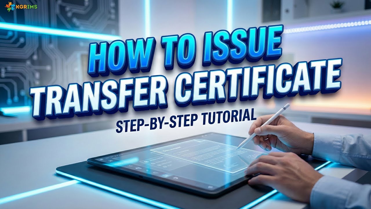 How to Issue a Transfer Certificate (TC) in APTORA – Step-by-Step Guide